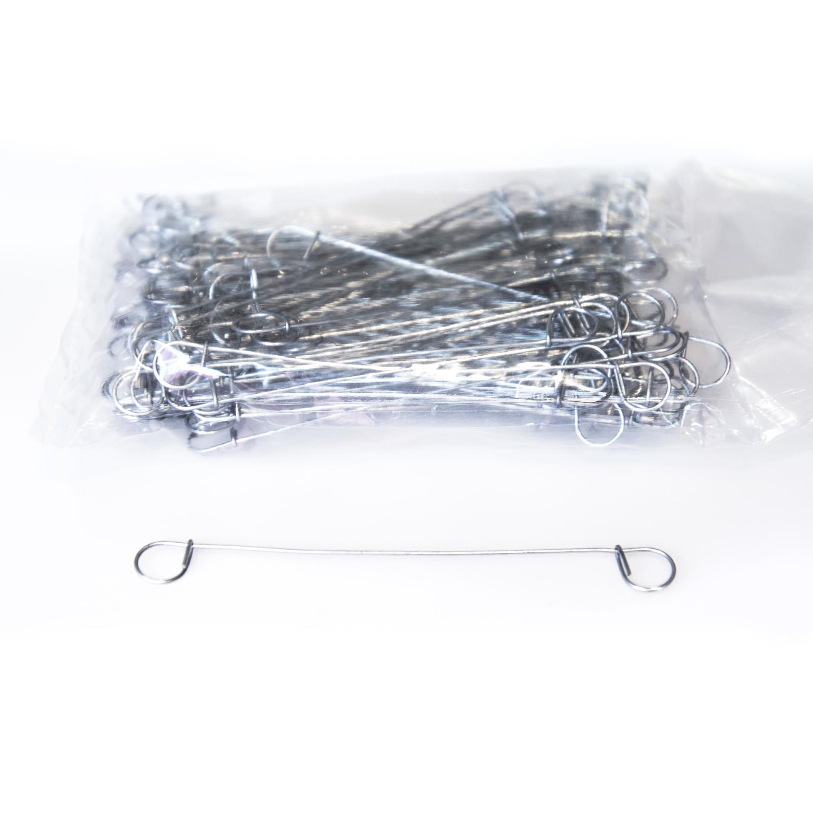 Liens métalliques galvanisés à boucles