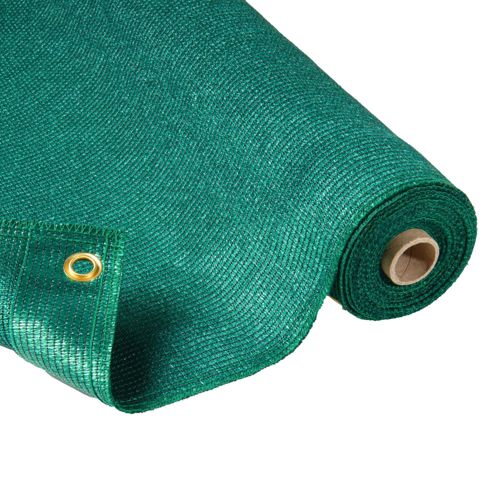 Toile brise-vue en rouleau avec œillets