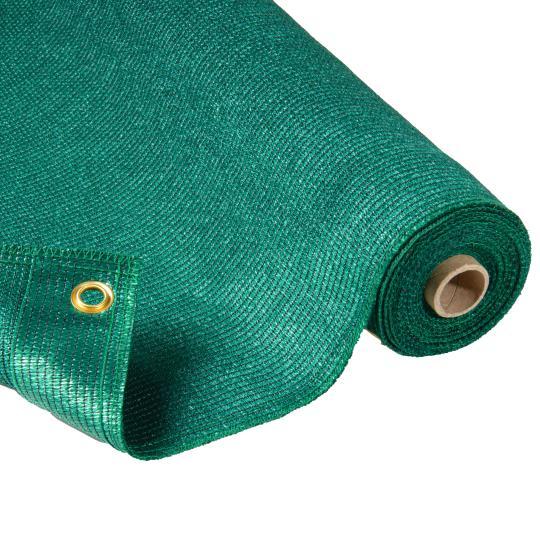 Toile brise-vue en rouleau avec œillets