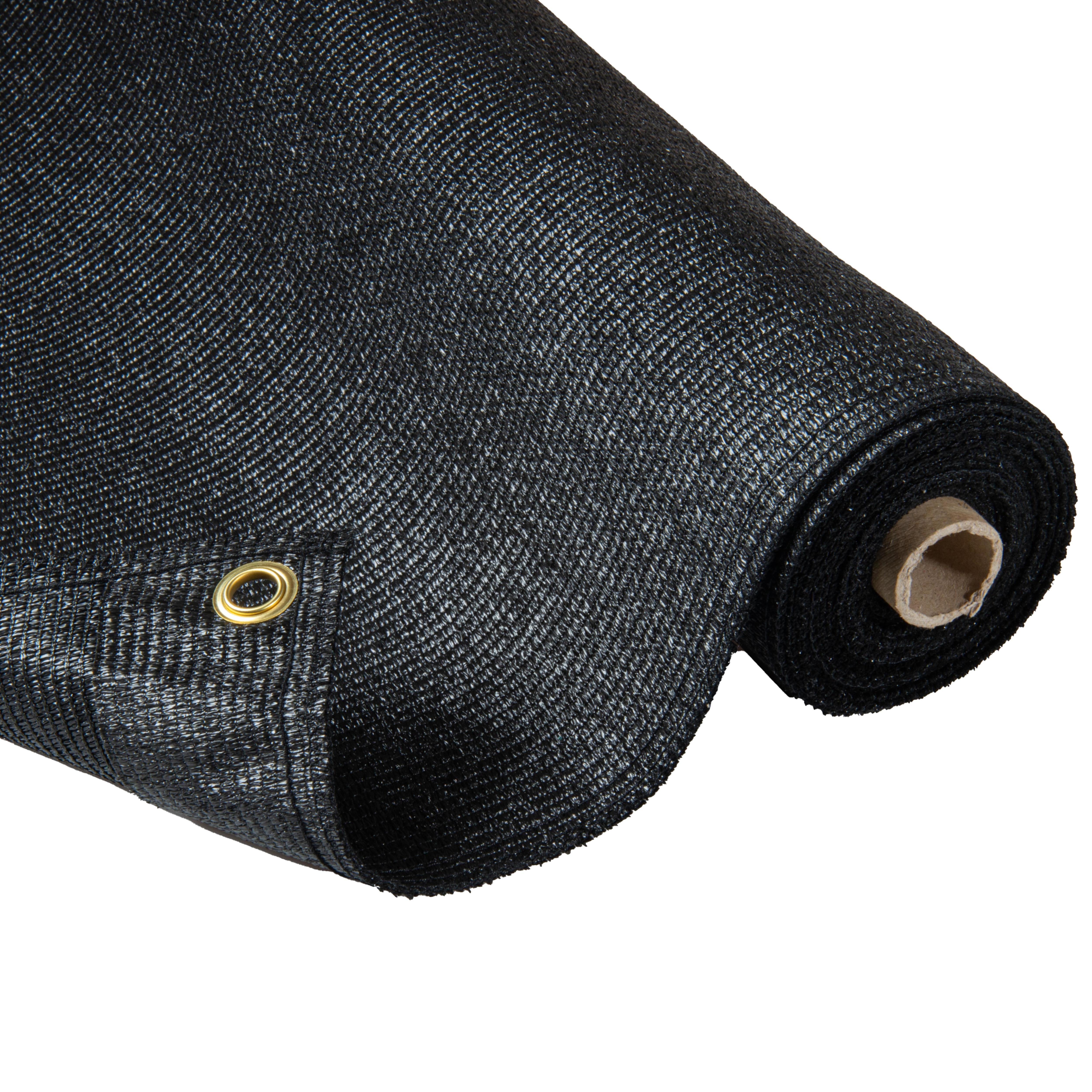 Brise-vue en toile pour balcon en rouleau avec œillets 220g/m²