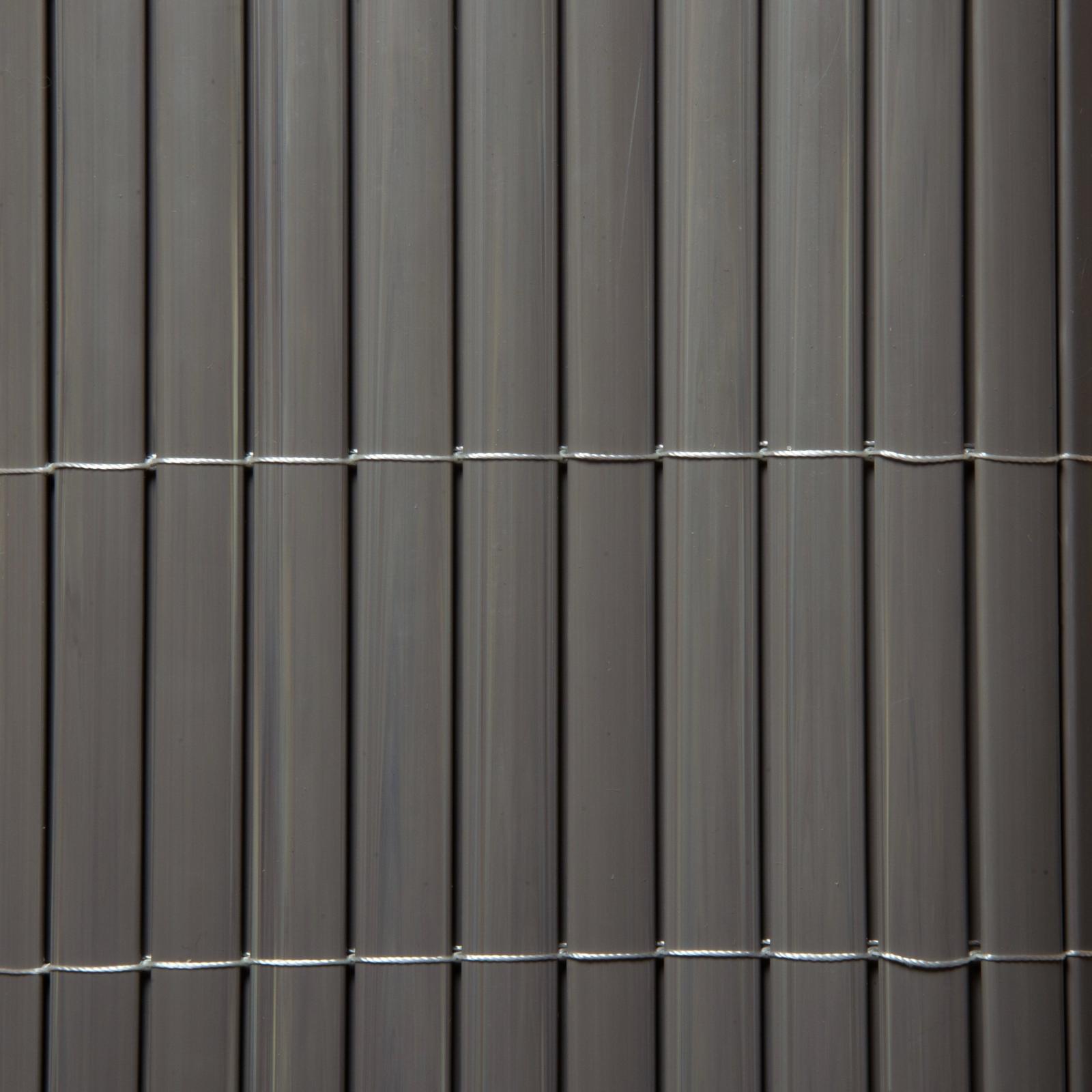 Canisse PVC brise-vue double-face premium 20 mm