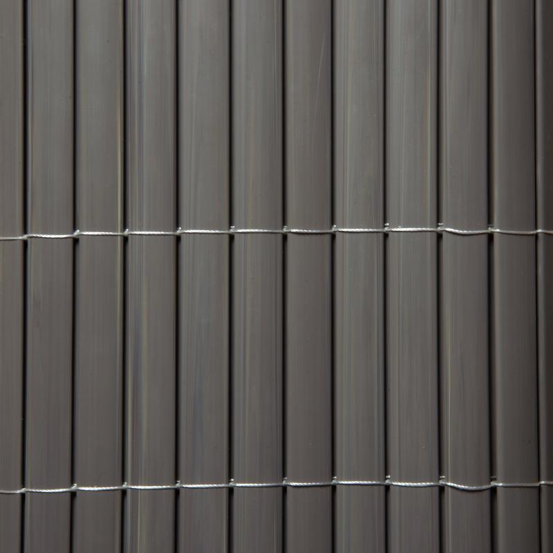 Canisse PVC brise-vue double-face premium 20 mm