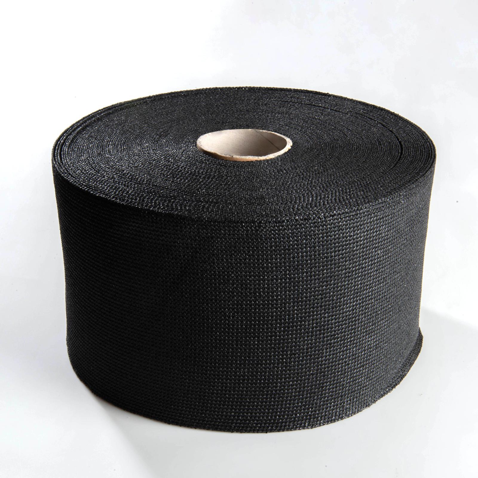 Bandes (lamelles) tricotées pour grillage - Occultation totale - noir