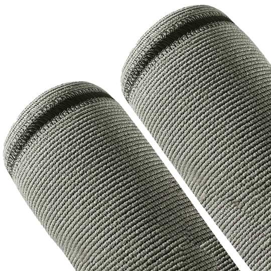 Lot de 2 Brise-vues occultation 85% Grège - 2mx3m