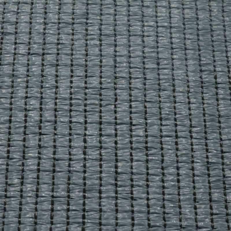 Lot de 2 brise vues anthracite occultation 85% - 1,2 x 3 m