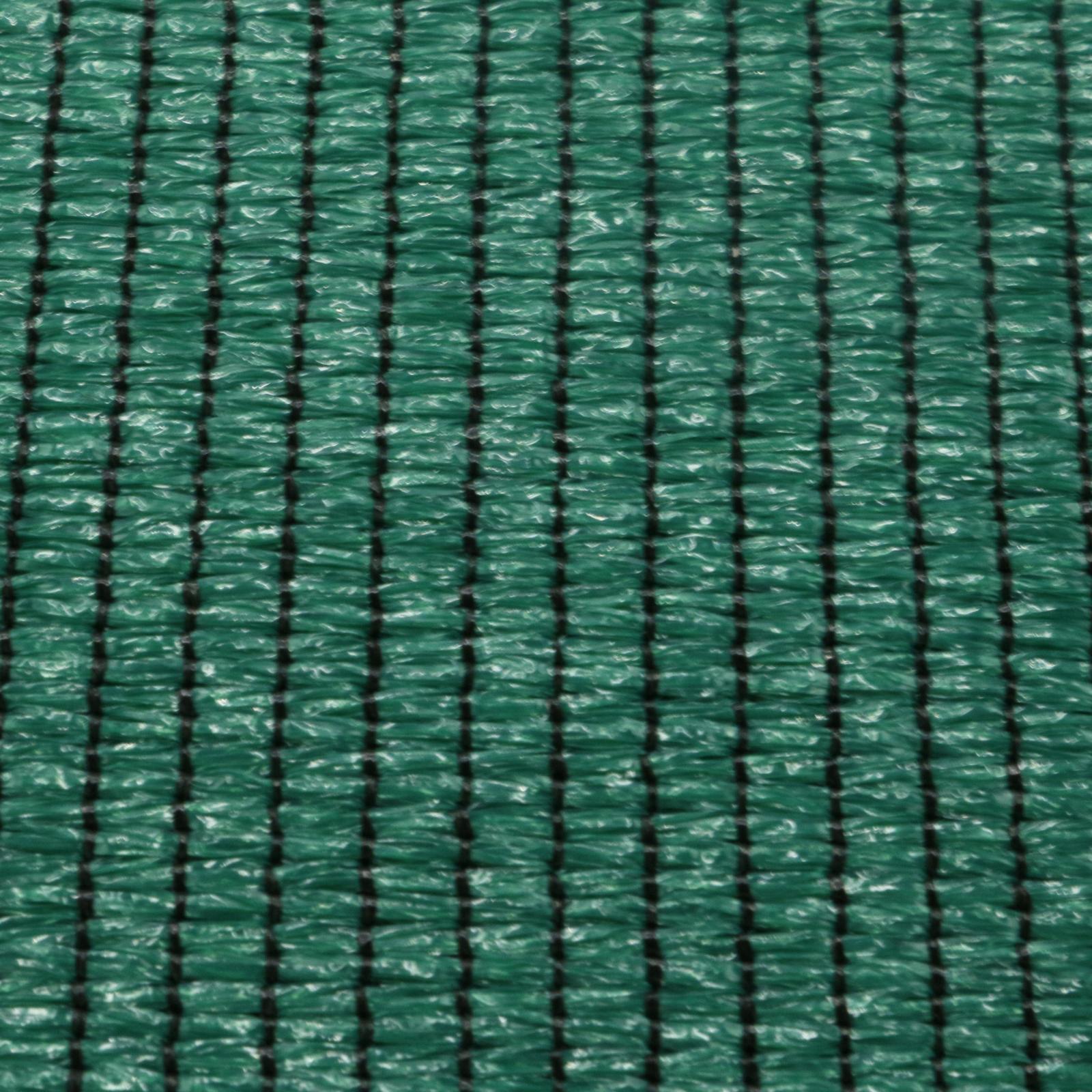 Lot de 2 brise vues vert foncé occultation 85 % - 1,5 x 3 m