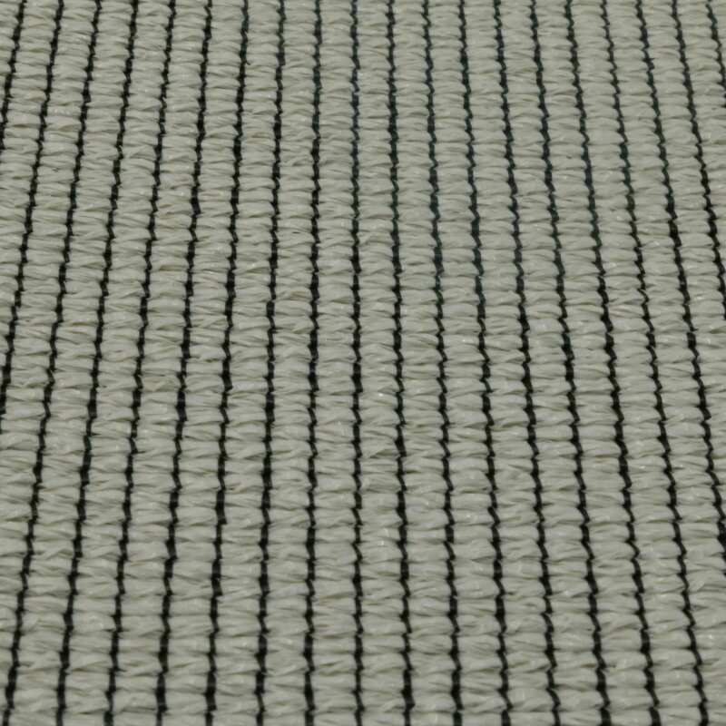 Lot de 2 brise vues grège occultation 100% - 2 x 3 m