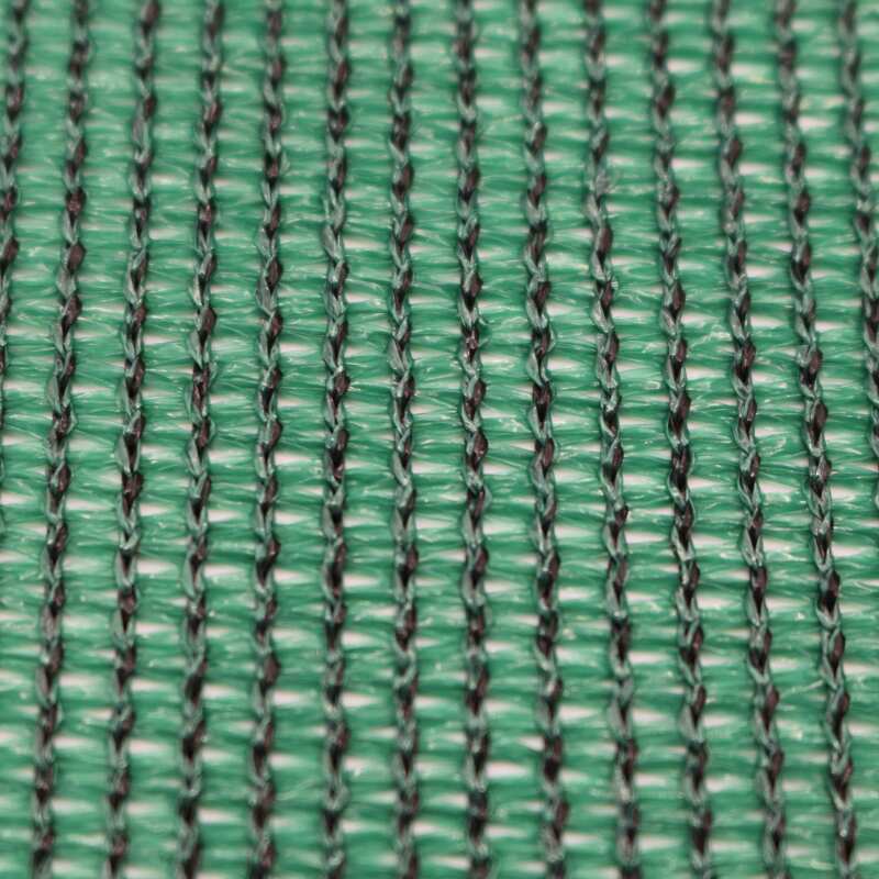 Lot de 2 brise-vues vert foncé occultation 70% - 2 x 3 m