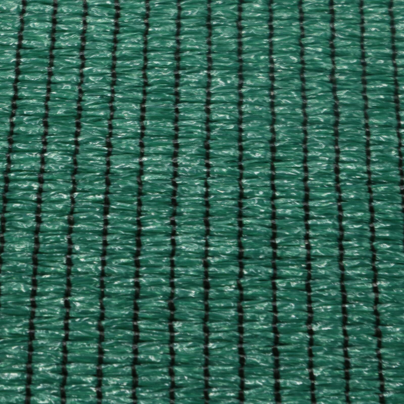 Brise-vue vert foncé occultant 100% - Hauteur 1,80m