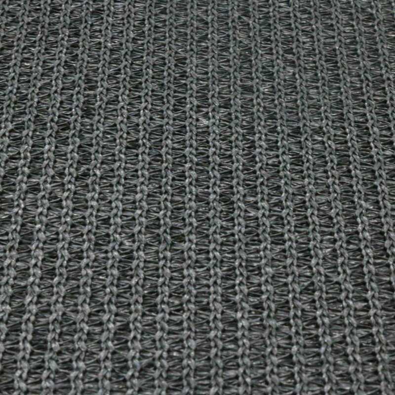 Brise-vue noir occultant 100% - Hauteur 1,20m