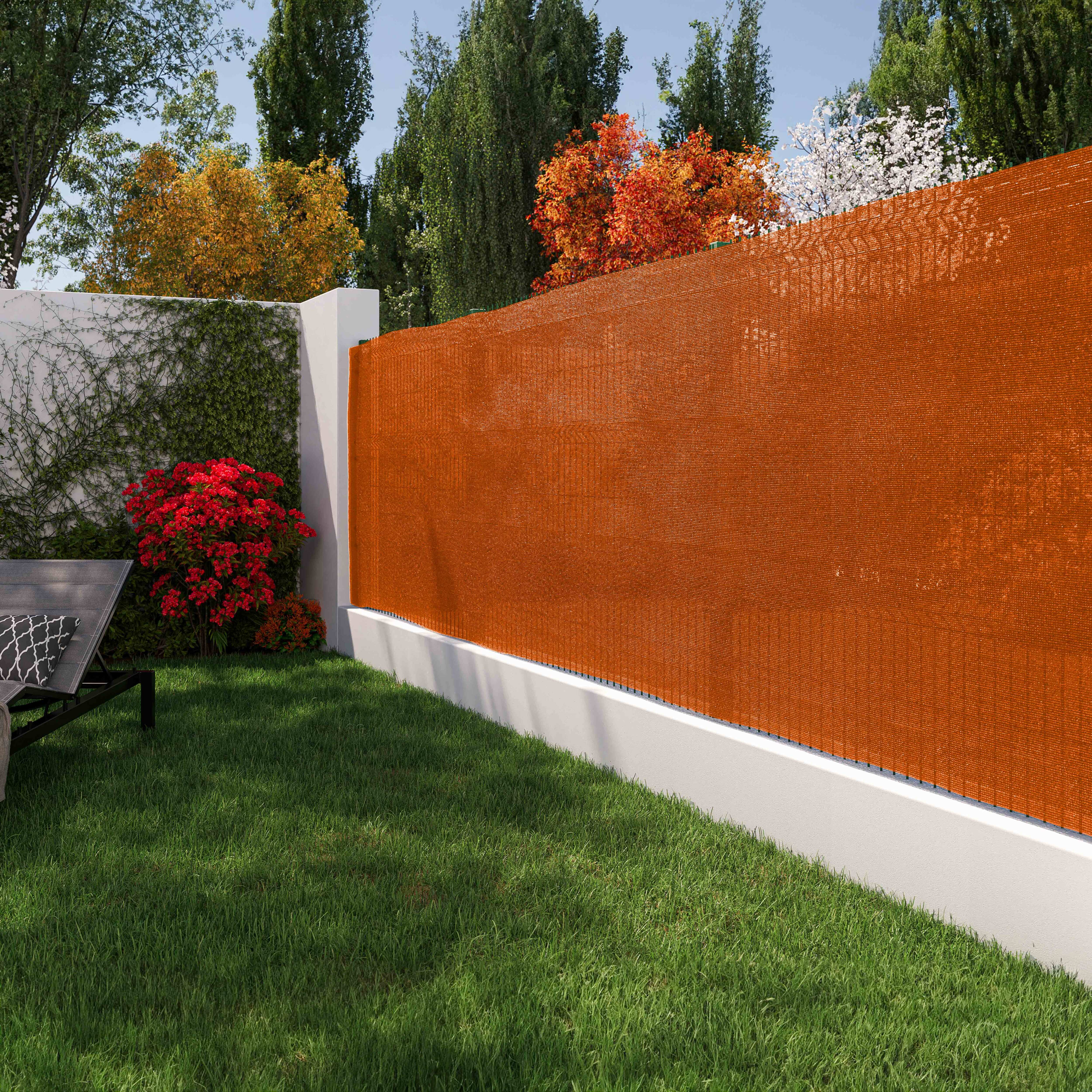 Brise-vue 130 g/m² - occultation légère 70% 150 m (150 cm) de hauteur fabriqué en France