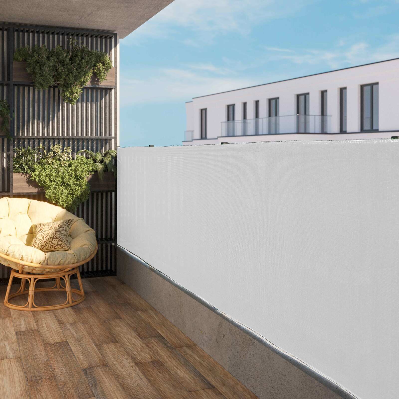 Brise-vue 220 g/m² - occultation forte 85%