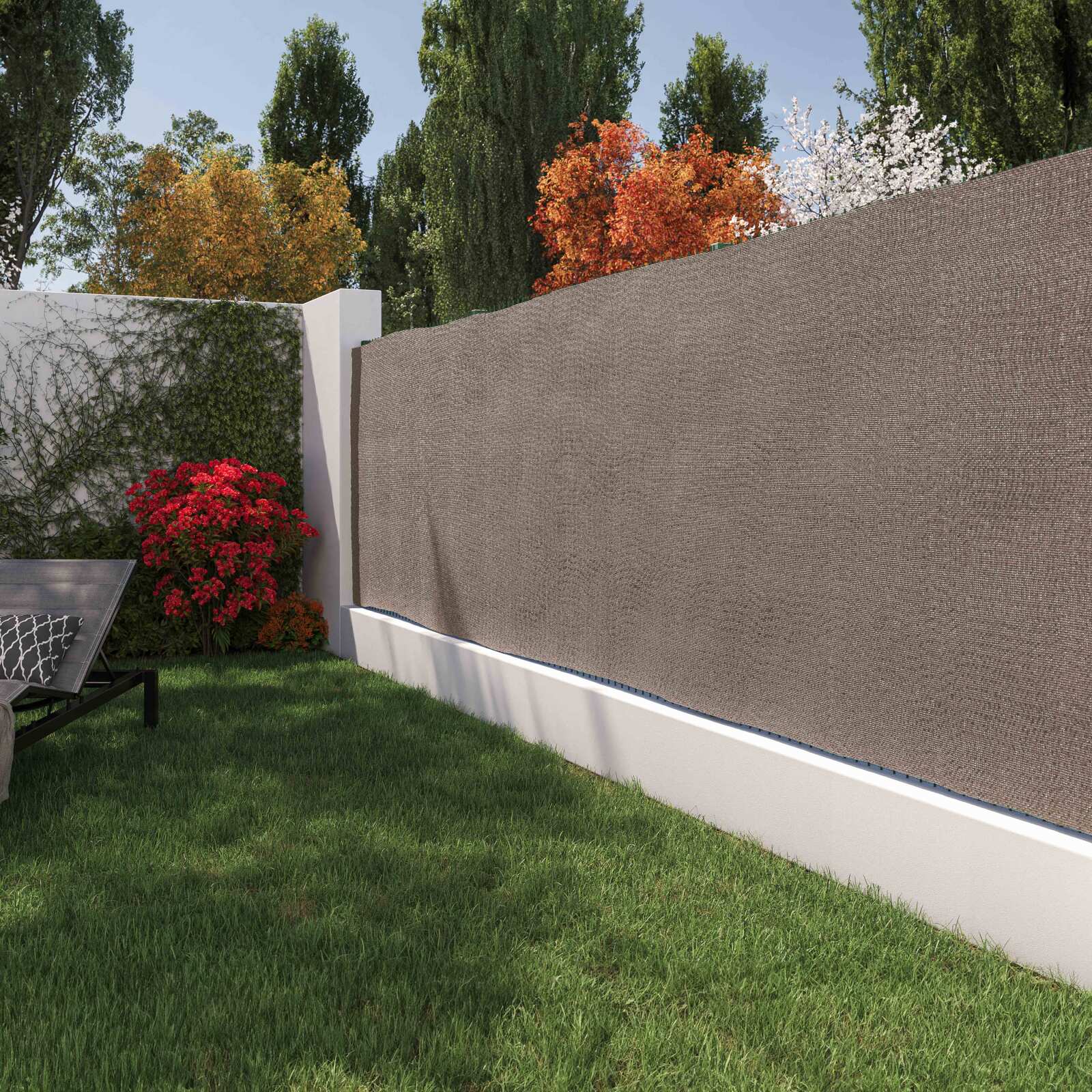 Brise-vue 300 g/m² - occultation totale 100%