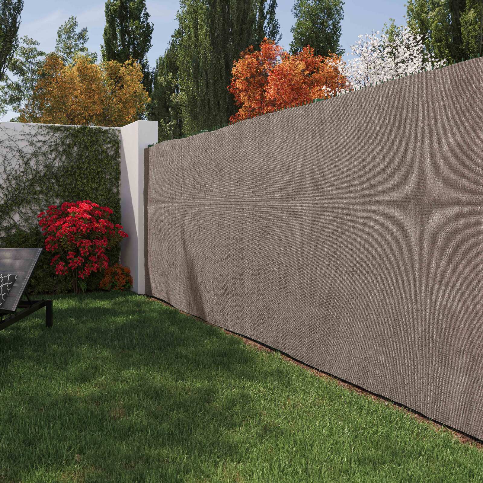 Brise-vue 300 g/m² - occultation totale 100%