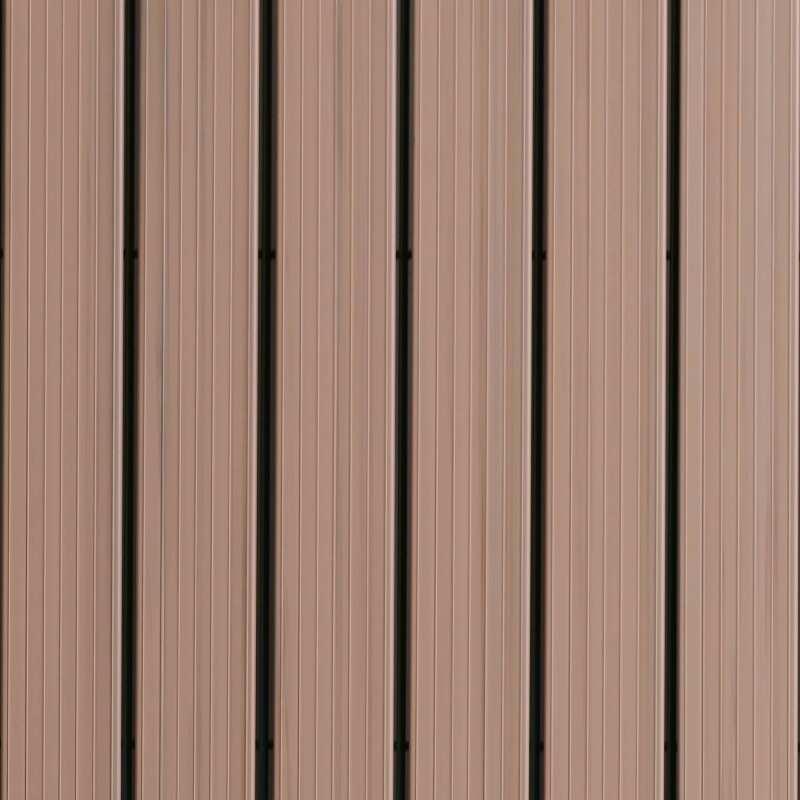 Kit lames occultantes PVC Anthracite hauteur 123cm pour maille 55mm