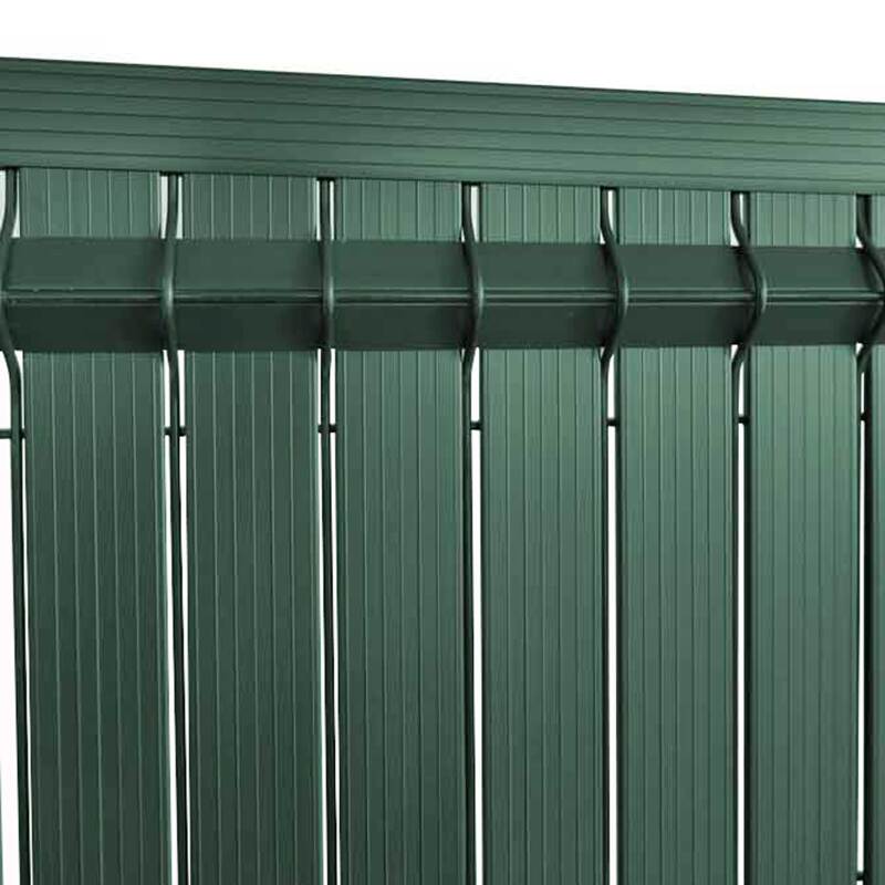 Kit lames occultantes PVC Anthracite hauteur 123cm pour maille 55mm