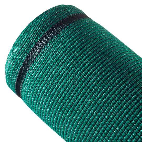 Brise-vue vert foncé occultation 100% - Hauteur 1m