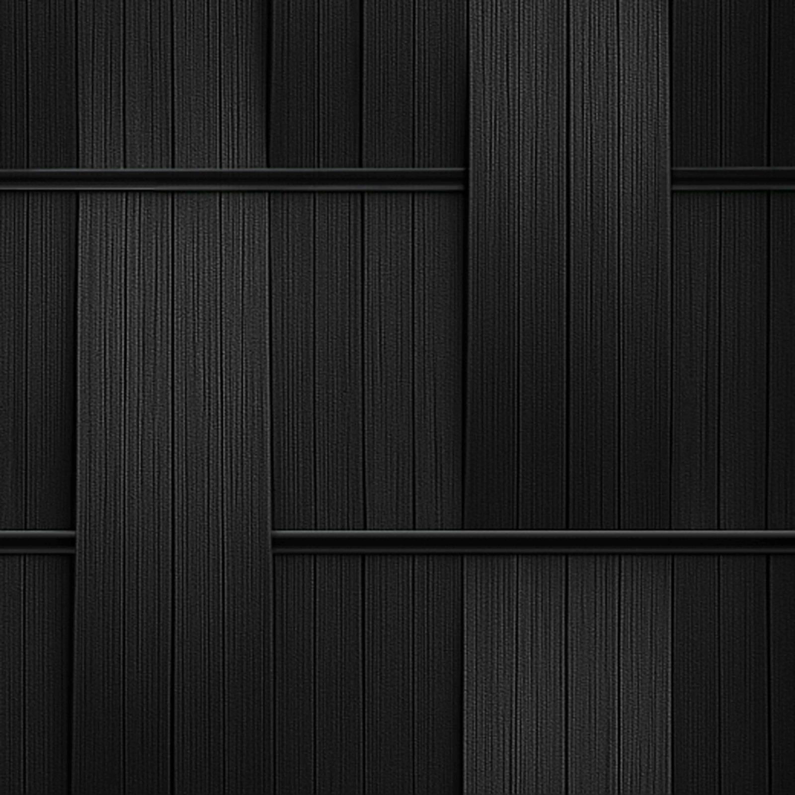 Kit lames occultantes Composite Noir pour maille 55mm