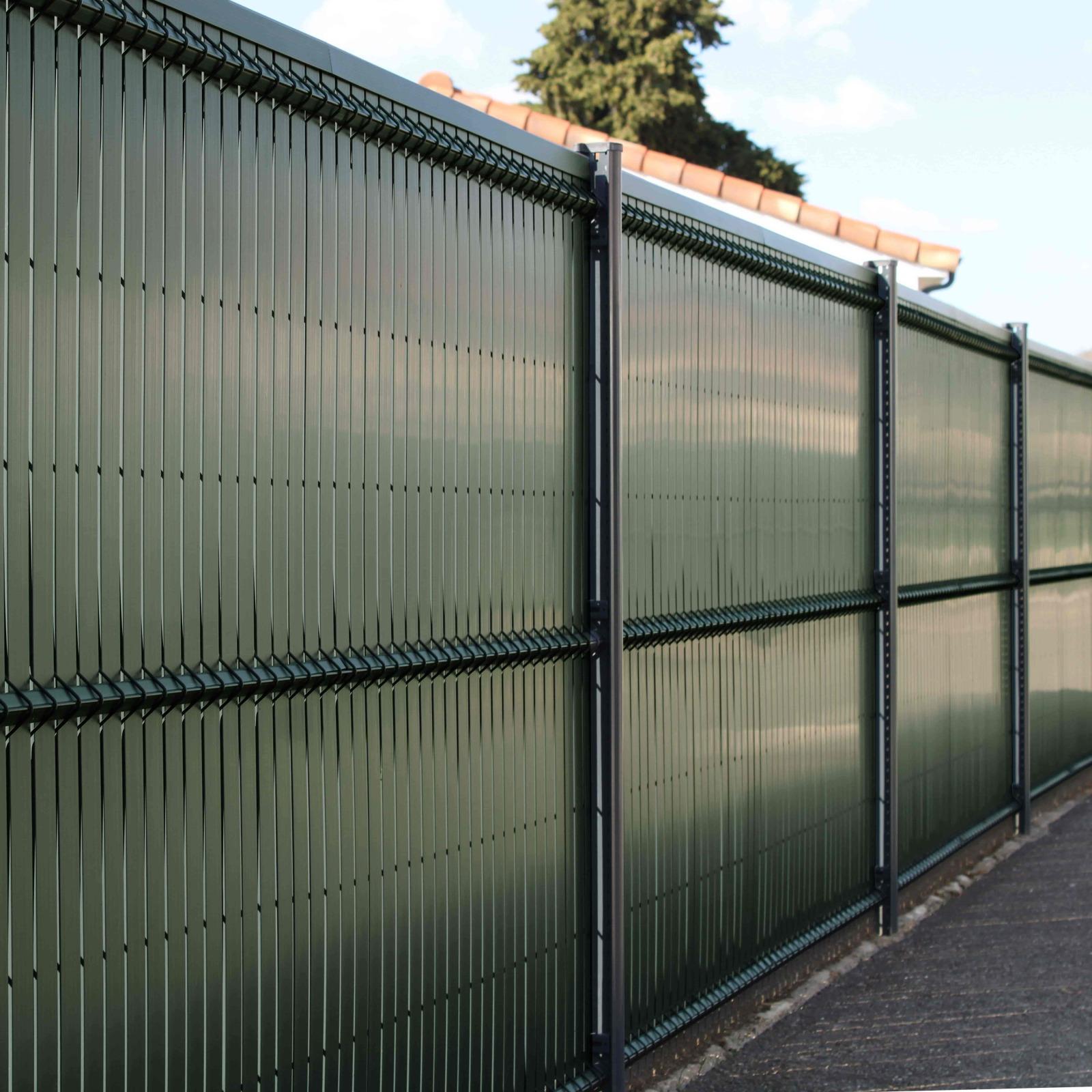 Kit lames occultantes PVC Vert foncé pour maille 55mm Kit lames occultantes PVC Vert foncé pour maille 55mm