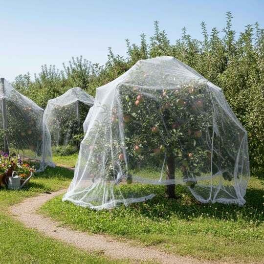 Filet Anti-Insecte Blanc 55 g/m² - occultation légère 45% | Brise-Vue.com