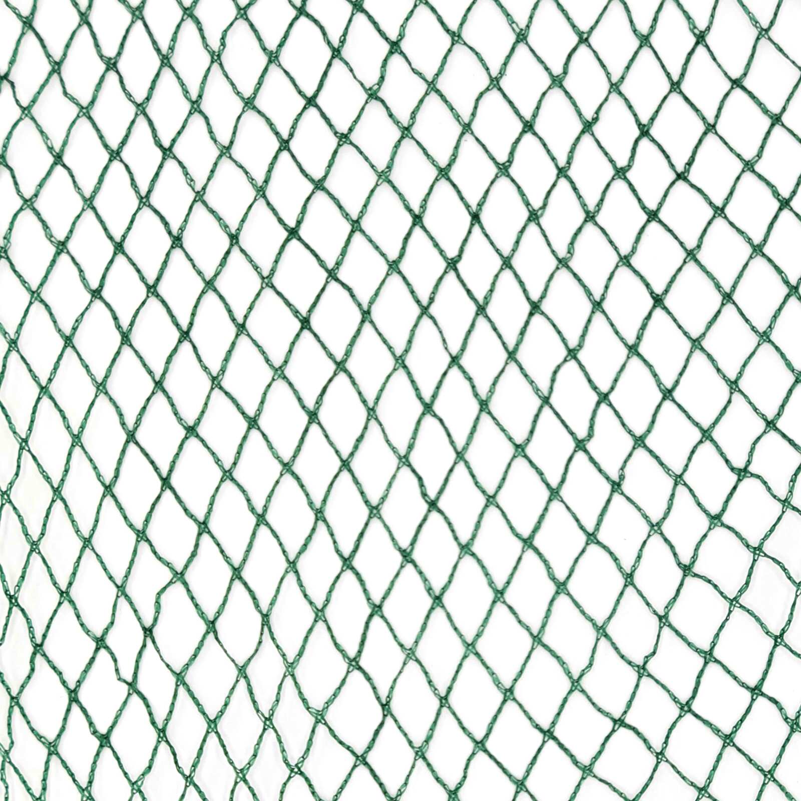 Filet Anti-Oiseau Vert Foncé 2 mètres maille carrée 14mm