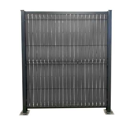 Kit lames occultantes Composite effet granitées Anthracite pour maille 55m