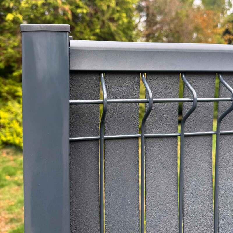 Kit lames occultantes Composite effet granitées Anthracite pour maille 55m