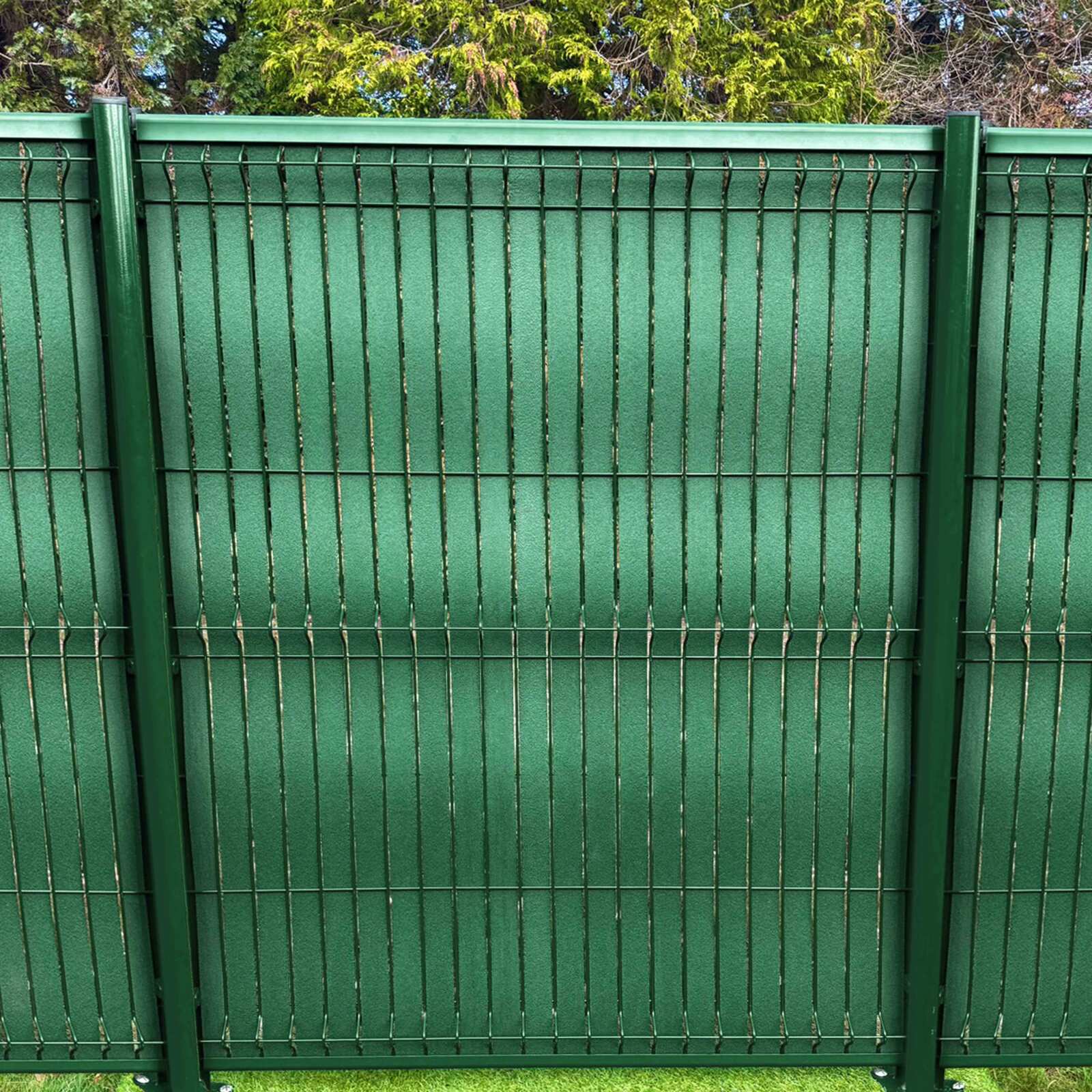 Kit lames occultantes Composite effet granitées Vert Foncé pour maille 55mm