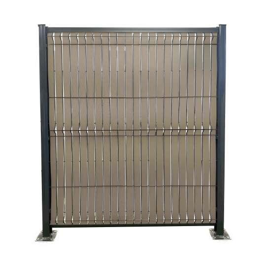 Kit lames occultantes Composite effet granitées Grège pour maille 55mm