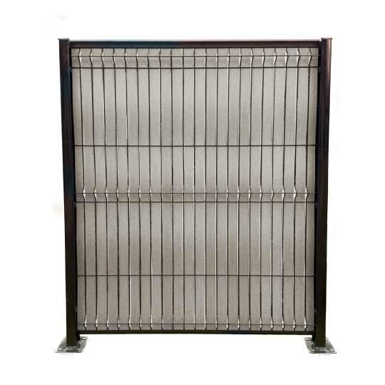 Kit lames occultantes Composite effet brossé Grège pour maille 55mm