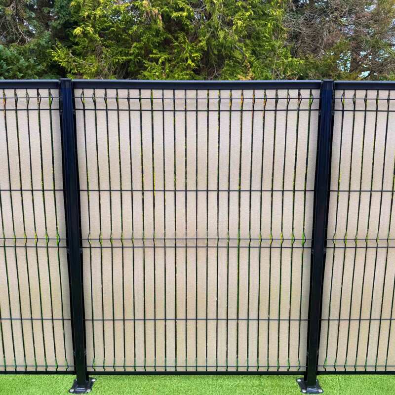 Kit lames occultantes Composite effet brossé Grège pour maille 55mm