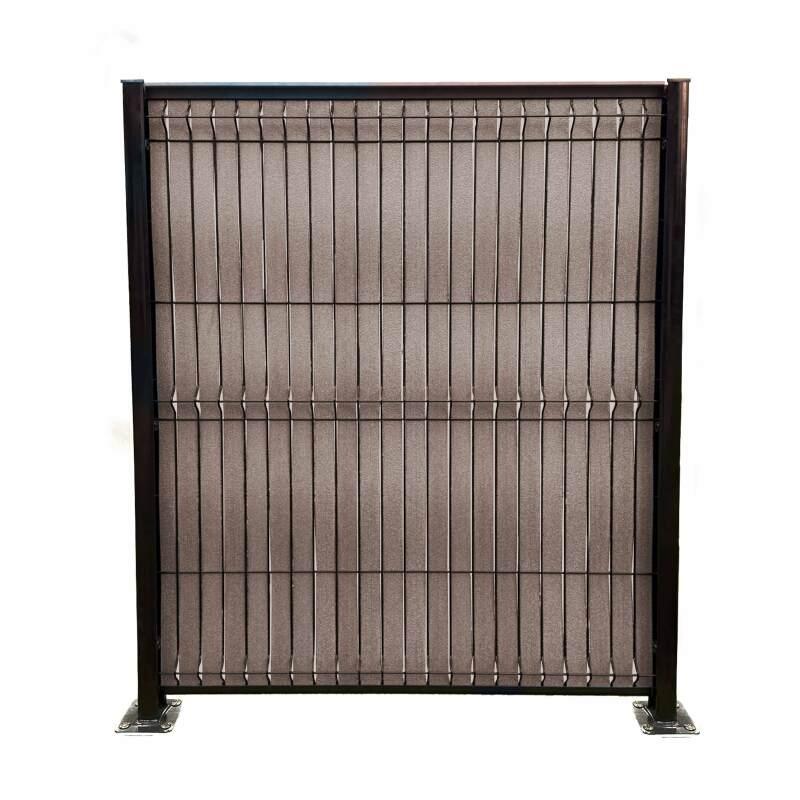 Kit lames occultantes Composite effet brossé Ecorce pour maille 55mm