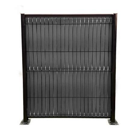 Kit lames occultantes Composite Noir pour maille 55mm