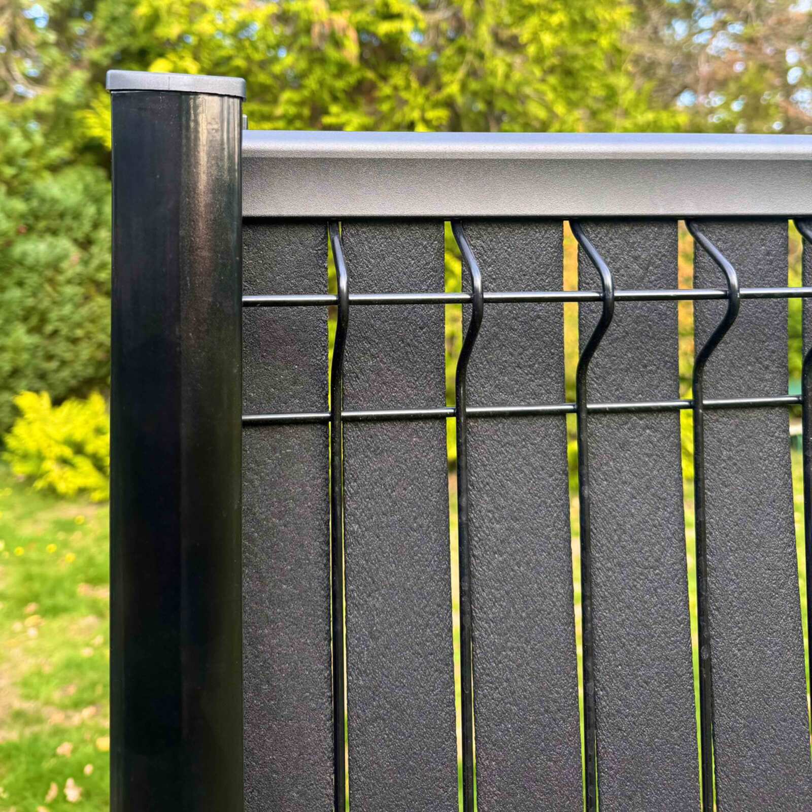 Latte d'occultation composite granit satiné 40mm à l'unité