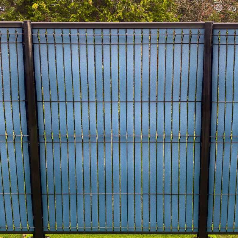 Kit lames occultantes Composite effet Granitées Bleu pour maille 55mm