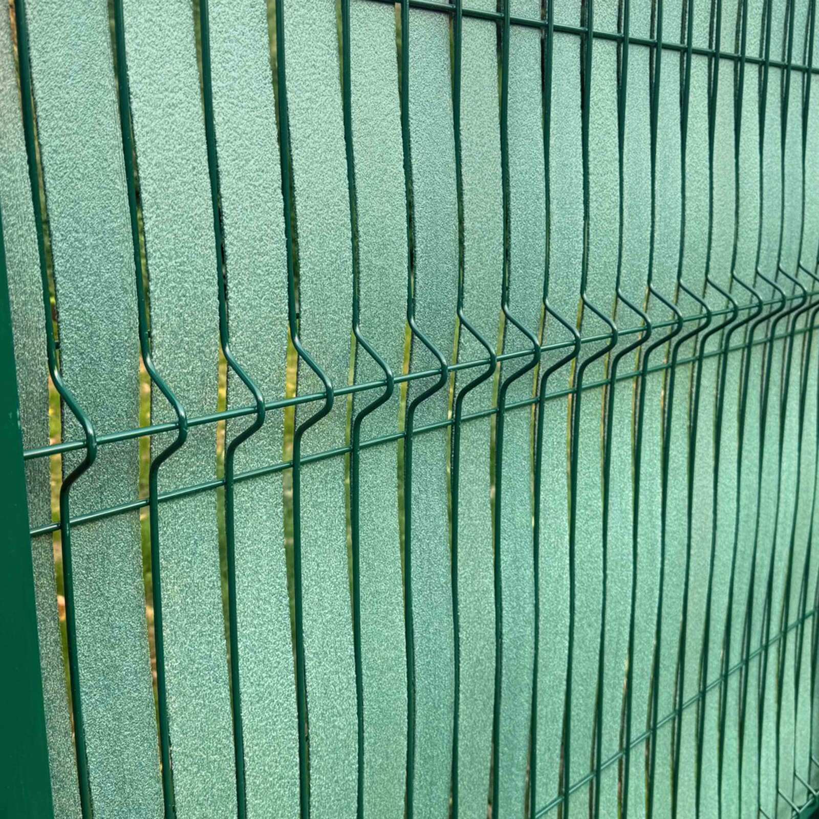 Kit lames occultantes Composite effet brossé Vert pour maille 55mm