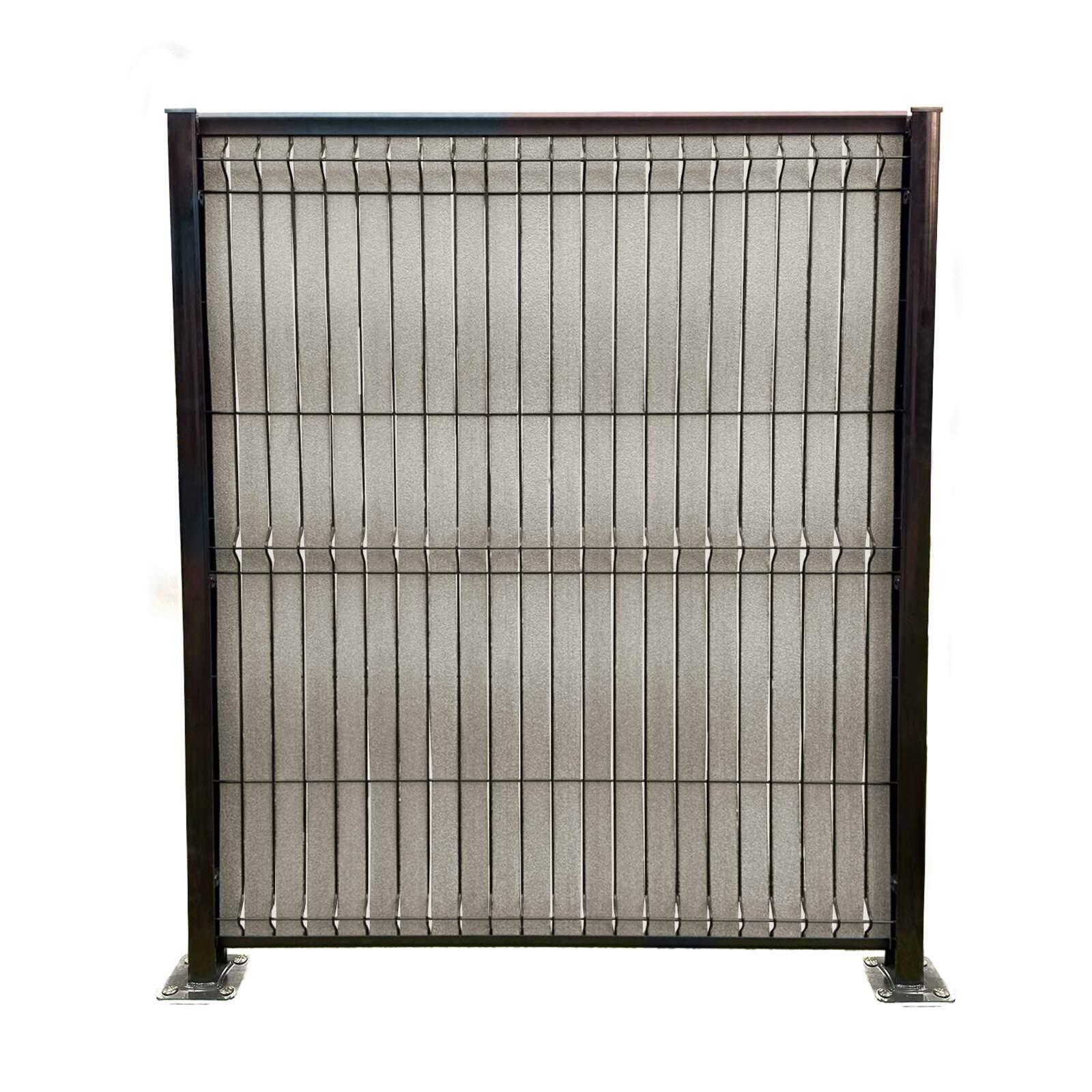 Latte d'occultation composite effet brossé 40mm à l'unité