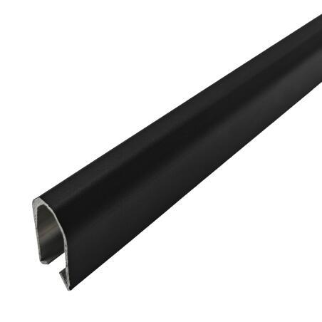 Profil aluminium de finition haut pour clôture longueur 124cm
