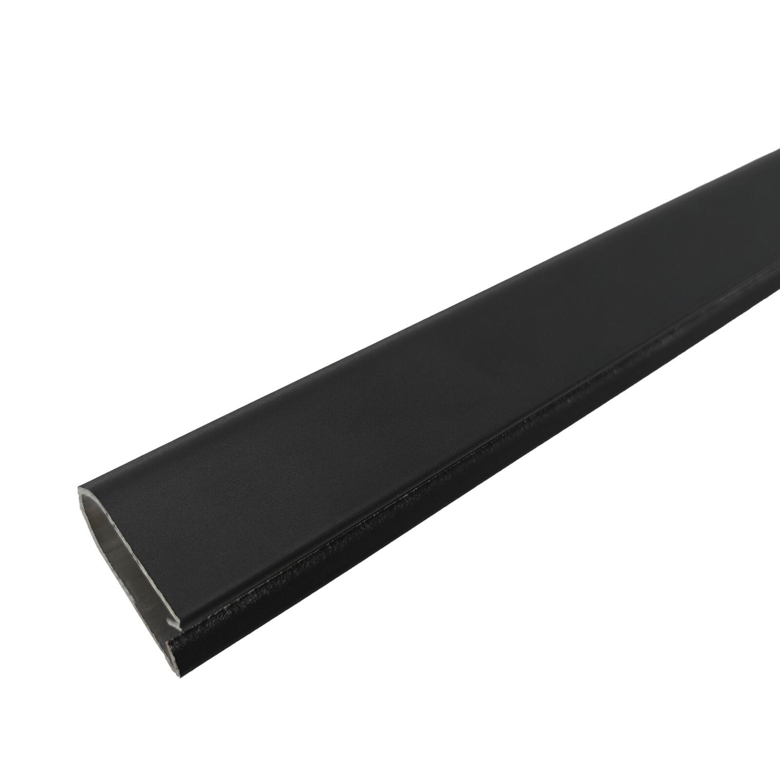 Profil aluminium de finition haut pour clôture longueur 124cm