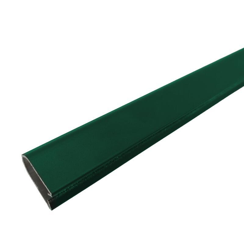 Profil aluminium de finition haut pour clôture longueur 124cm