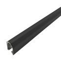 Profil aluminium de finition bas pour cloture longueur 124cm