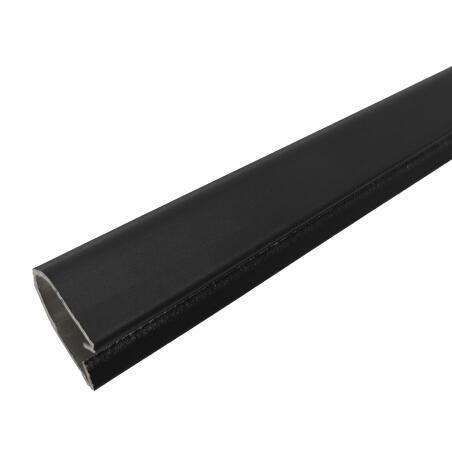 Profil aluminium de finition bas pour cloture longueur 124cm