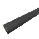 Profil aluminium de finition bas pour cloture longueur 124cm
