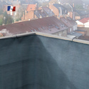 Toile d'occultation (brise-vue) en rouleau