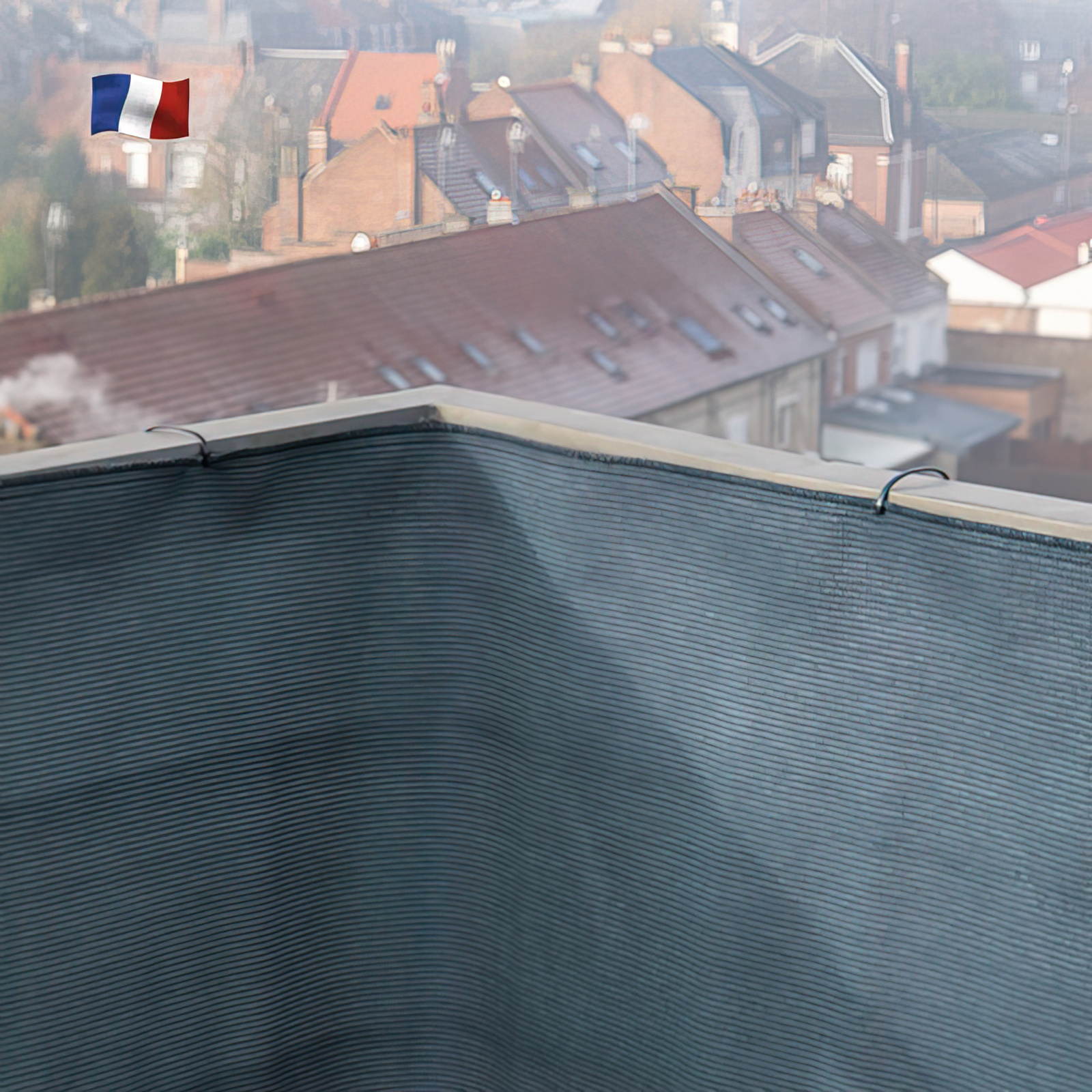 Toile d'occultation (brise-vue) en rouleau