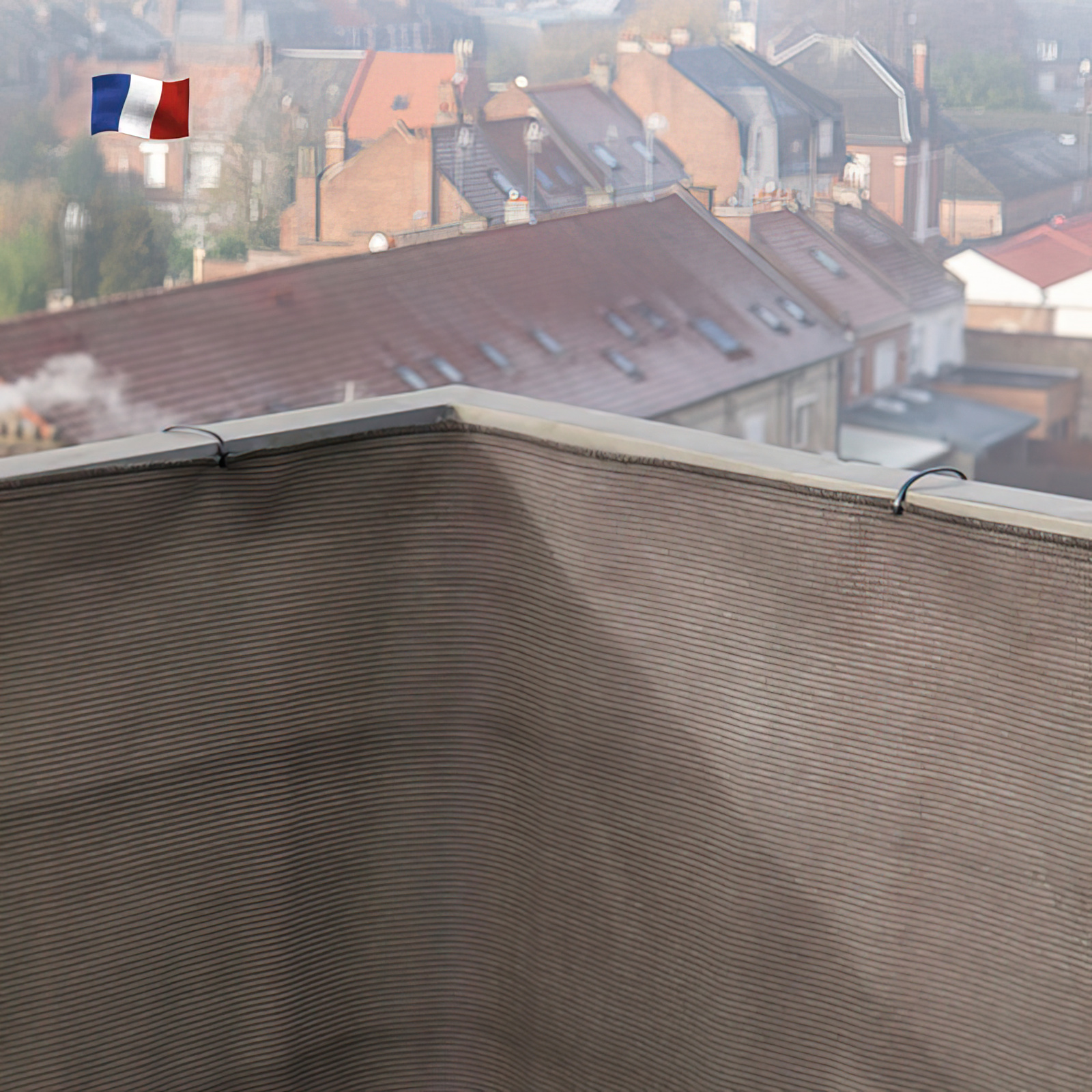 Toile d'occultation (brise-vue) en rouleau