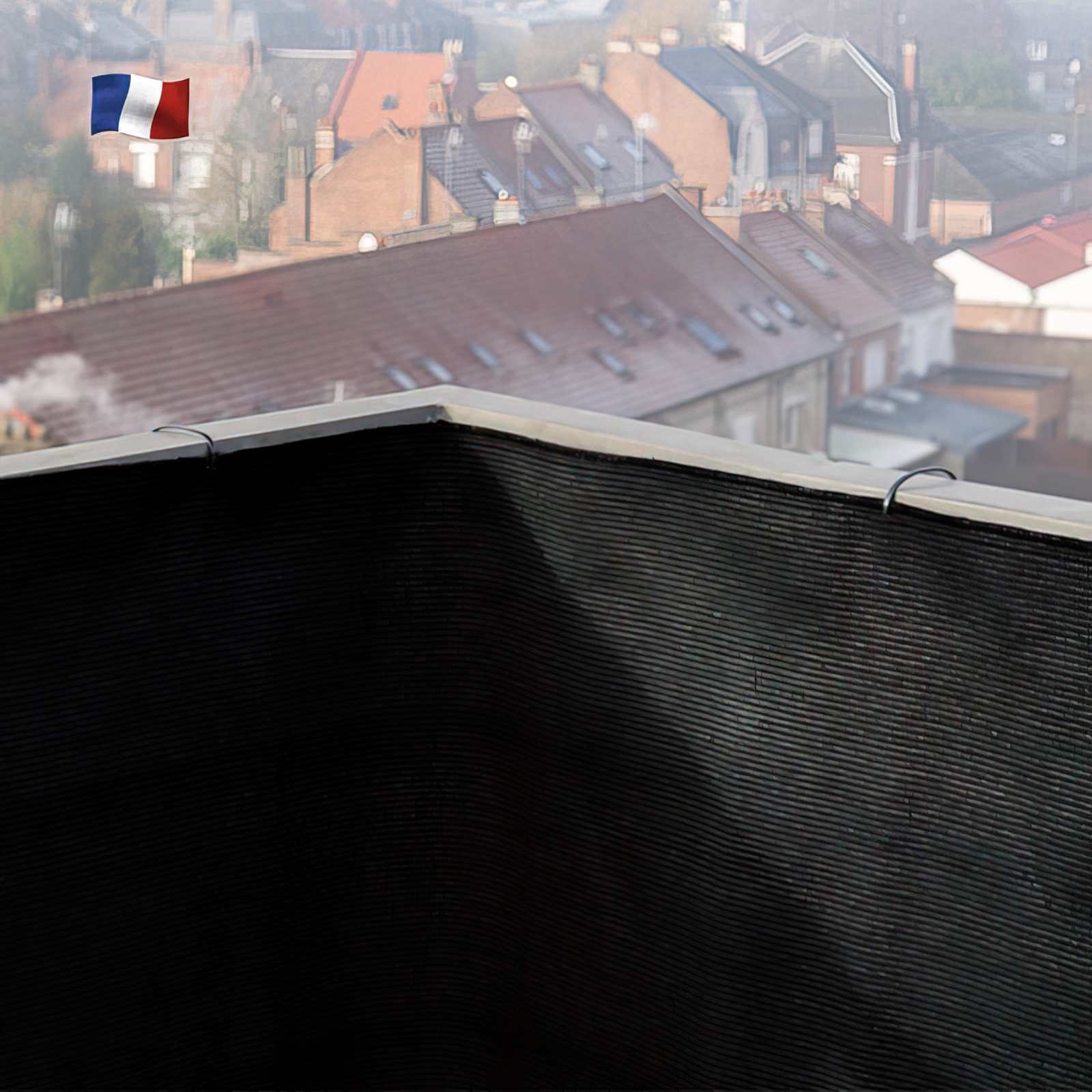 Toile d'occultation (brise-vue) en rouleau