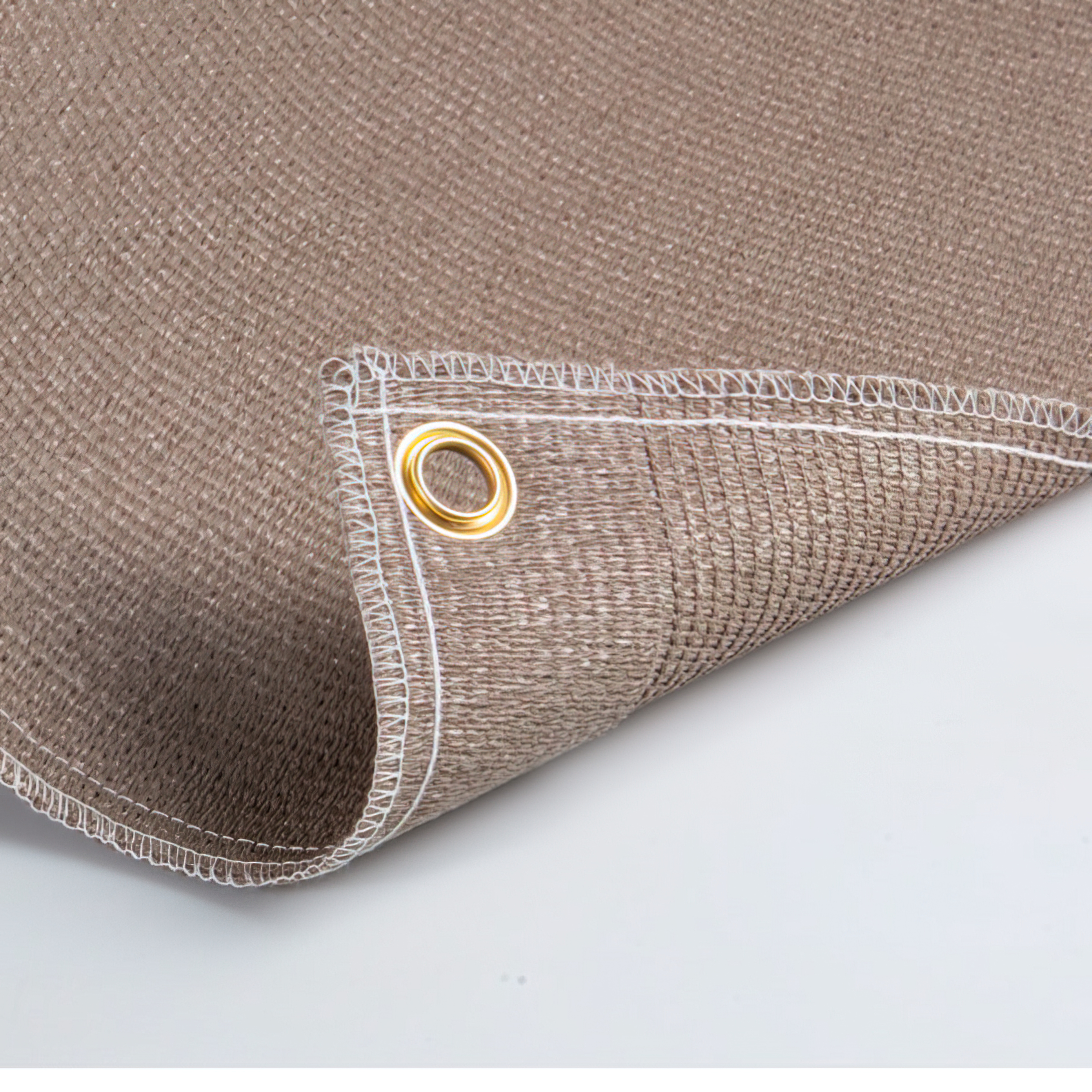 Brise-vue en toile pour balcon en rouleau avec œillets 220g/m²