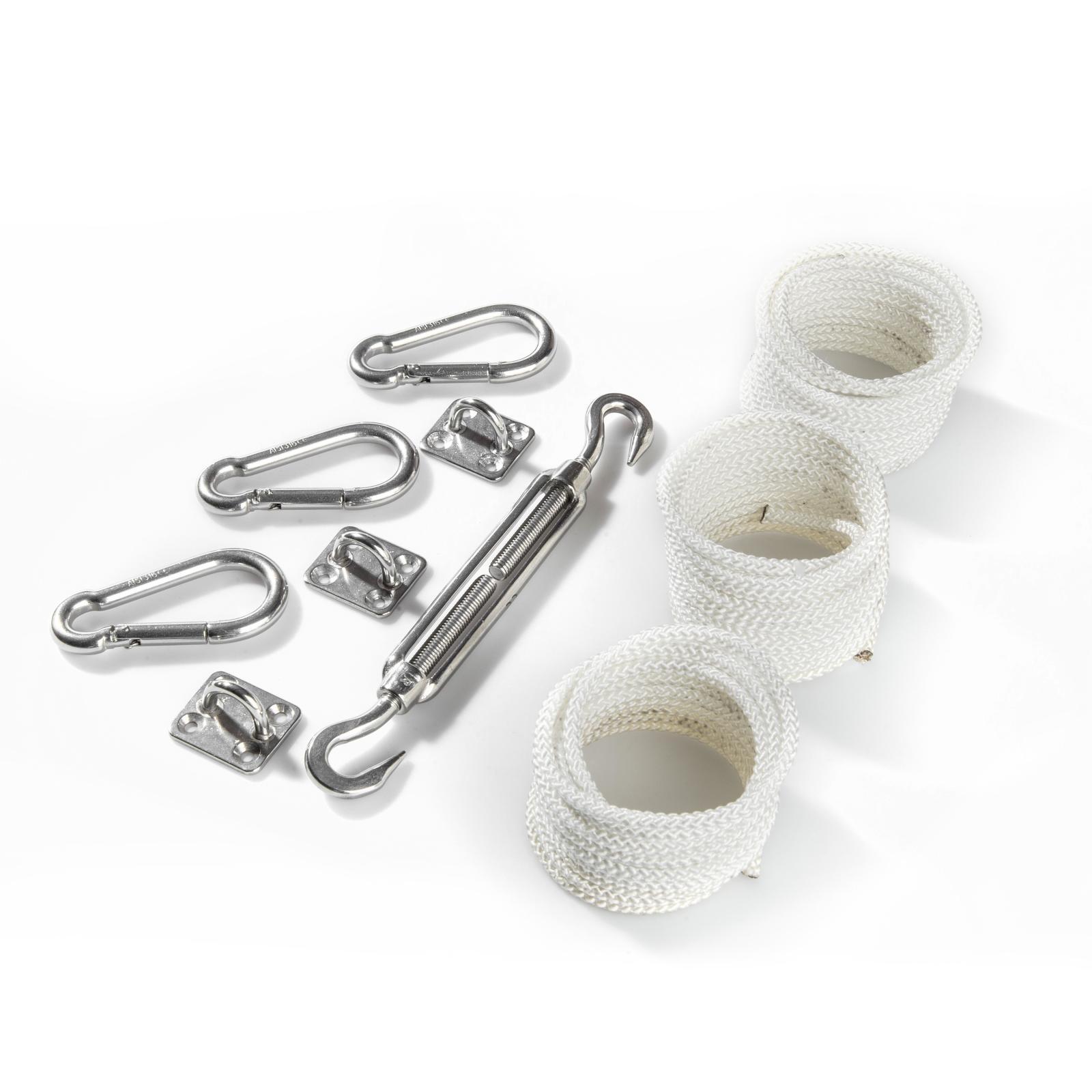 Kit de fixation pour voile d'ombrage