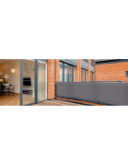 Low height privacy screen fabric